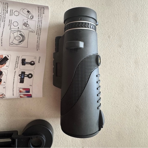 High-Powered Monocular Telescope with Tripod & Phone Adapter – New Open Box - Picture 6 of 9